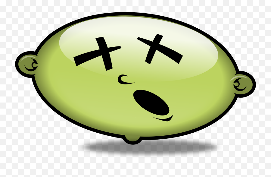 Emoticonemotionart Png Clipart - Royalty Free Svg Png Green Sick Person Cartoon Emoji,Halo Emoji