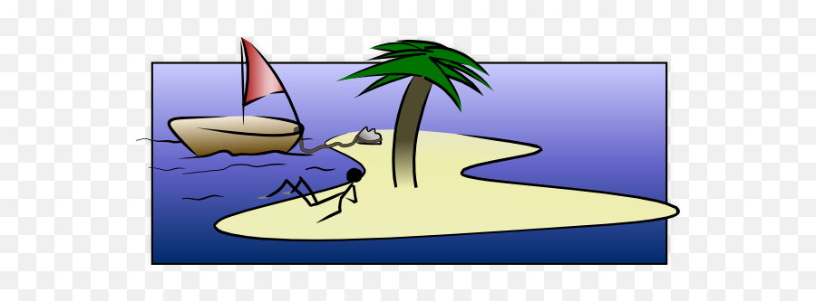 Palm Tree Island Clip Art - Clip Art Library Island Stick Figures Clip Art Emoji,Desert Island Emoji
