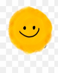 Smile Yellow Emoticon Sticker - Happy Emoji,Emoticon S