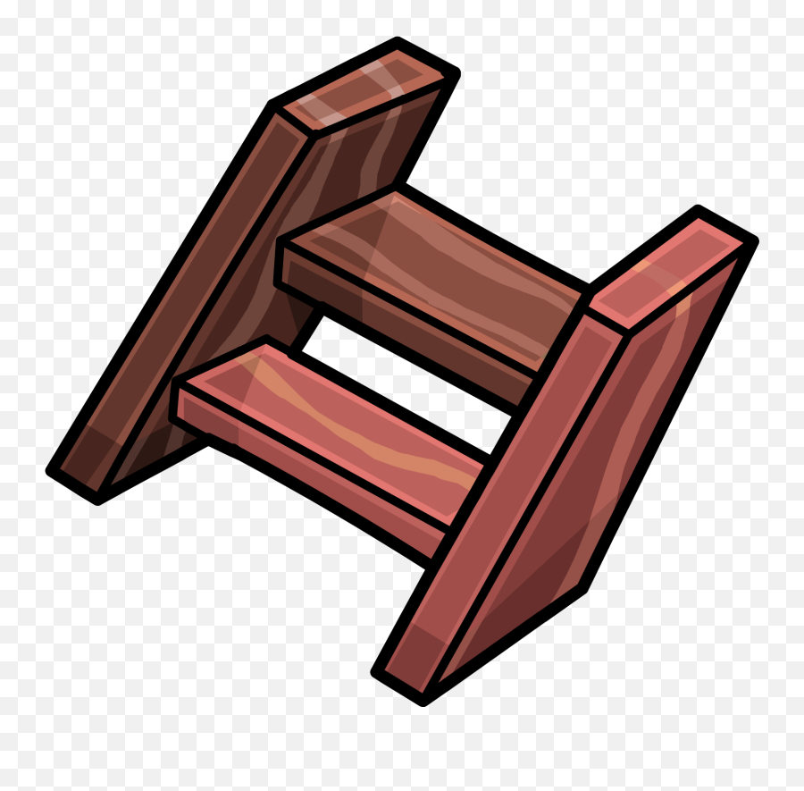 Short Wooden Steps - Stairs Png Clipart Emoji,Stair Emojis