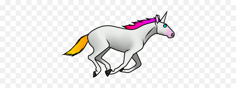 Top Lesbian Horses Stickers For Android - Unicorn Running Gif Emoji,Horse Emoticons