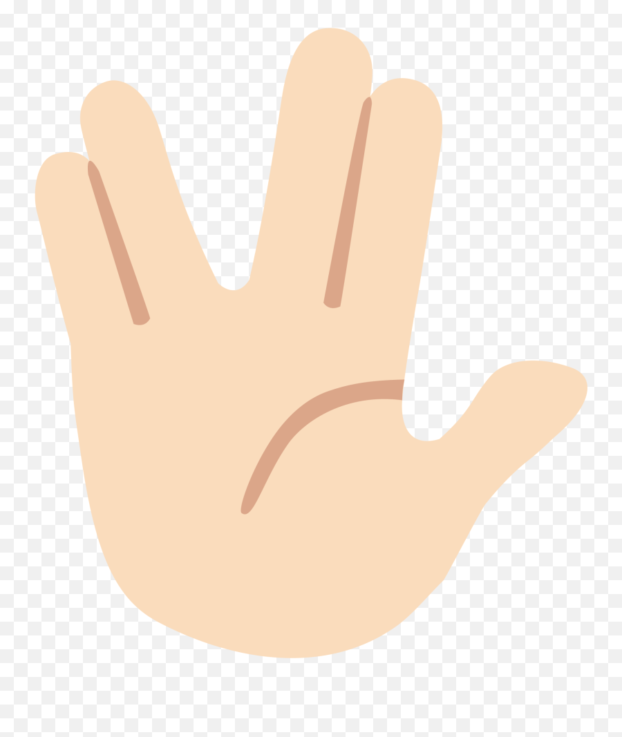 Fileemoji U1f596 1f3fbsvg - Wikimedia Commons Scuba Diving Gestures,Saluting Emoji