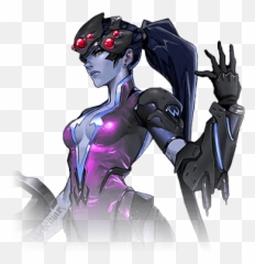 Widow Maker Of Fighting And Profile - Widowmaker From Overwatch Emoji,Overwatch Emotions