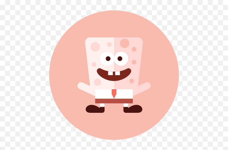 Sponge Bob Free Icon Of Kameleon Red Round - Icono De Bob Esponja Emoji,Spongebbob Emojis With Text