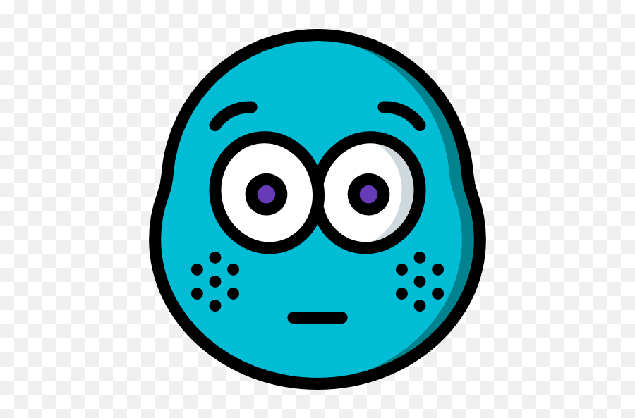 Free Icon Embarrassed - Dot Emoji,Emnarassed Emoticon