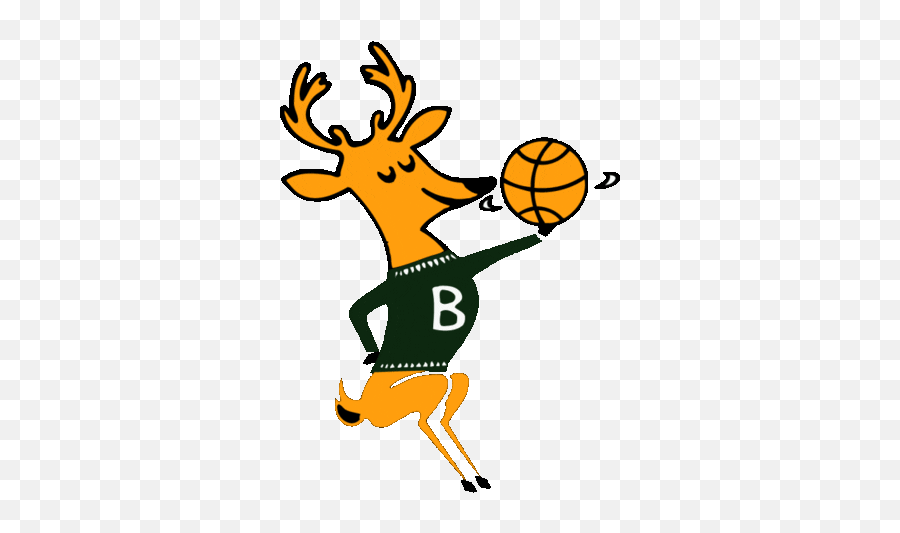 Go Milwaukee Bucks Gif - Bmpuber Milwaukee Bucks Old Logo Emoji,Freak Out Emoticon Gif