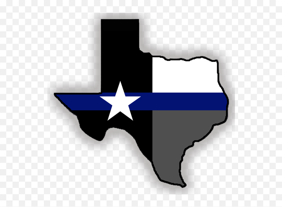 Texas Outline Png Image - State Of Texas Thin Blue Line Emoji,Thin Line Emoticon