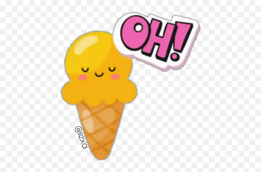 Sticker Maker - Kawaii Food Emoji,Icecream Emoji To Color