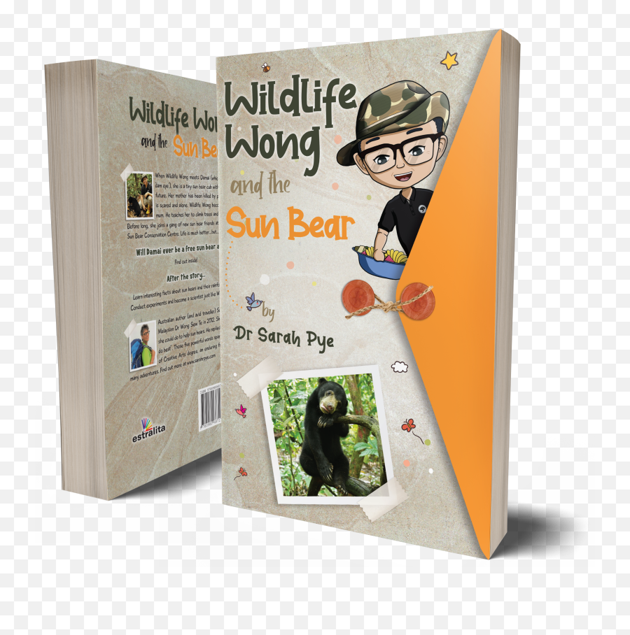 Wildlife Wong And The Sun Bear Emoji,Powerful Emotions Children Booklet