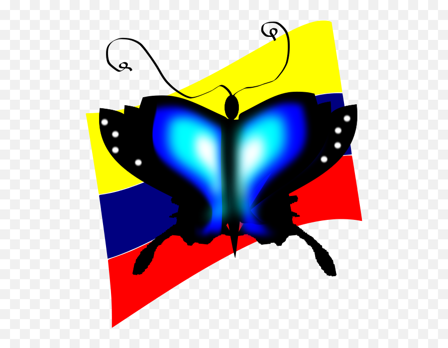 Free Clip Art Mariposa By Aricapa Emoji,Emoticon Bandera De Canada