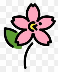 Cherry Blossom Emoji,Flower Emojis