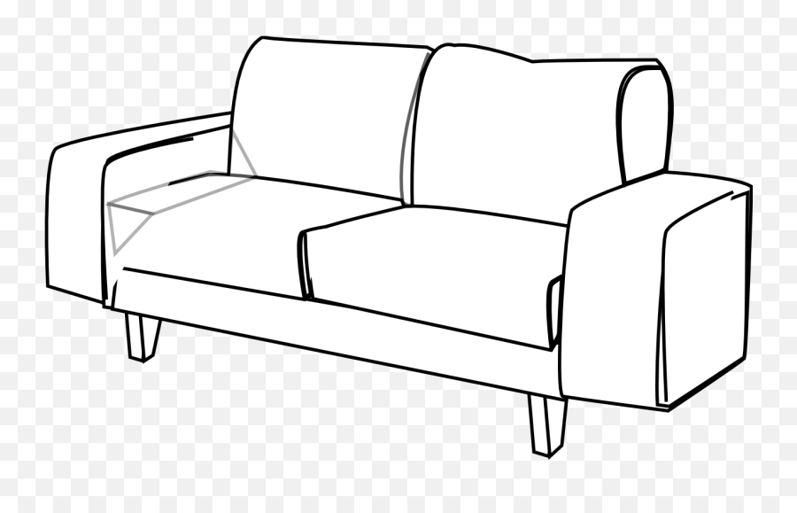 Couch Clipart - Clip Art Library Emoji,Couch With Lamp Emoji