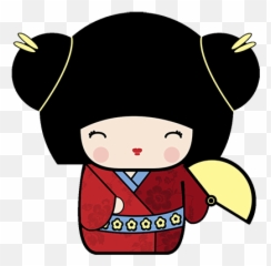 Kokeshi Animated Japanese Dolls - Traditional Emoji,Japanese Dolls Emoji