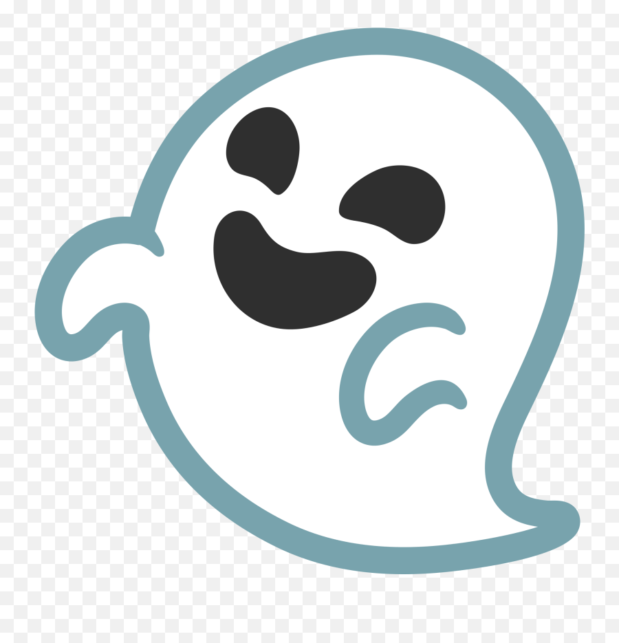 Emoji Laughing - Android Ghost Emoji Transparent,Android Emoji