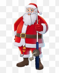 Grandparent Clipart Christmas Grandparent Christmas - Fishing Santa Emoji,Father Christmas Emoji