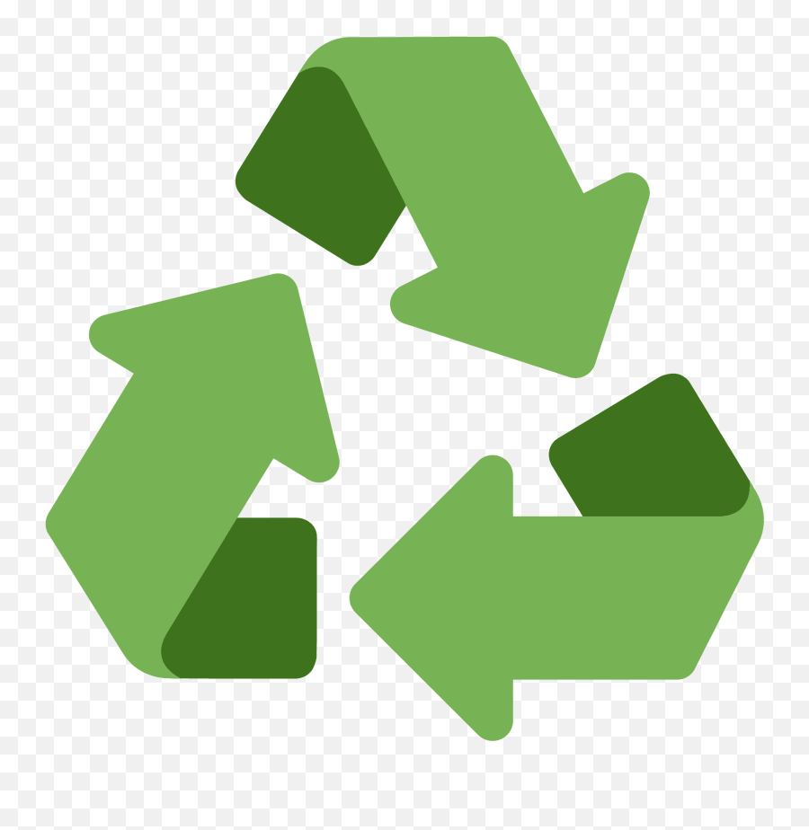Recycling Symbol Emoji - Recycling Icon,Emoji Meanings Of The Symbols