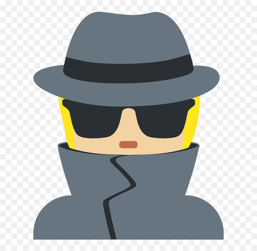 Woman Detective Emoji With Medium Skin - Detective Emoji,Detective Hat Emoji
