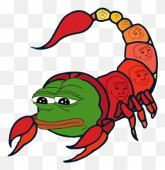 Fefe Know Your Meme - Pepe The Frog Scorpion Emoji,Funnyjunk Emoji