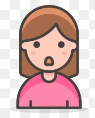 Tono De Piel Oscuro Mujer Haciendo - Female Singer Singer Emoji,Emoticon Haciendo Pucheros