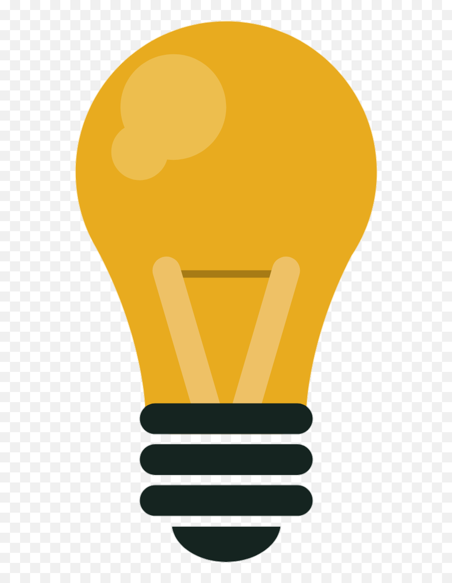 Light Lightbulb Bombillo Luz Idea Sticker By Krn - Foco Dibujo Sin Fondo Emoji,Emojis Lightbulb