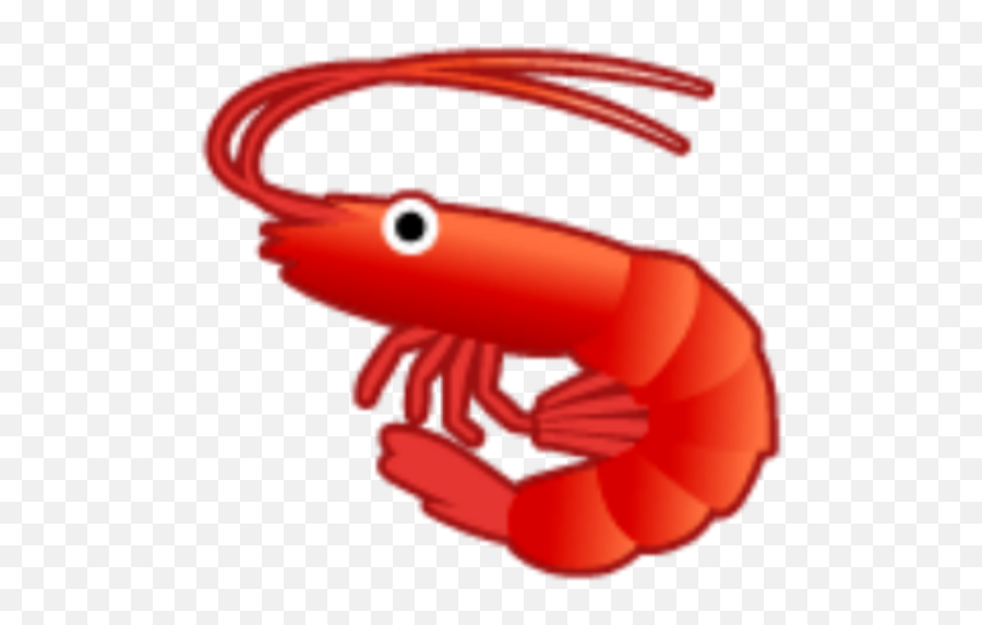 Animalemoji Emoji Shrimp Sticker - Language,Shrimp Emoji