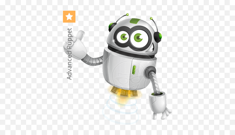 Adobe Character Animator Puppets Graphicmama - Robot Gif Animation Emoji,Jum Emoticon Gif