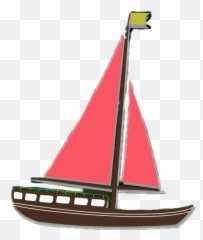 Sailboat Toys Sticker - Toy Boat Emoji,Sailboat Emoji