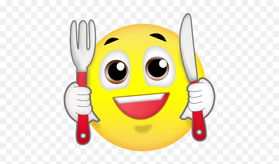 Download Free Ready To Eat Emoji - Smiley Étel,Eating Emoji