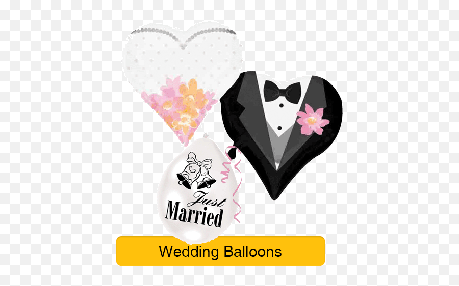 Balloons U2014 Edu0027s Party Pieces - Balloon Emoji,Married Emoji