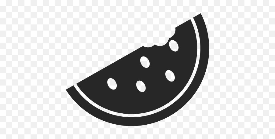 Watermelon Icon - Black Watermelon Icon Emoji,Skype Emoticons Watermelon