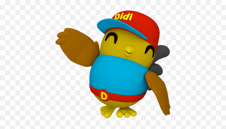 Didi Waving Pnglib U2013 Free Png Library - Character Didi And Friends Png Emoji,Smiler Emoji