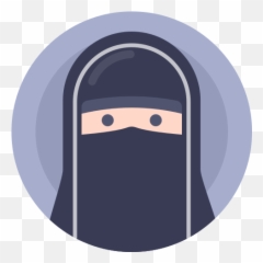 Avatar Muslim Paranja Woman Free - Ikon Wanita Muslimah Png Emoji,Muslim Emoticon\ Vector
