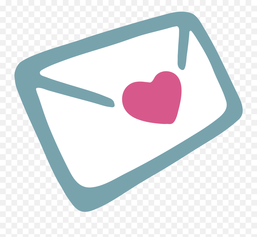 Love Letter Emoji Clipart - Emoji Carta De Amor,Letter Emojis