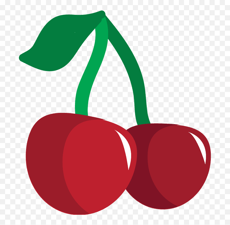 Cherries Emoji Clipart - Tešn Emoji,Picture Of A Cherry Emoji