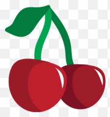 Cherries Emoji Clipart - Tešn Emoji,Picture Of A Cherry Emoji