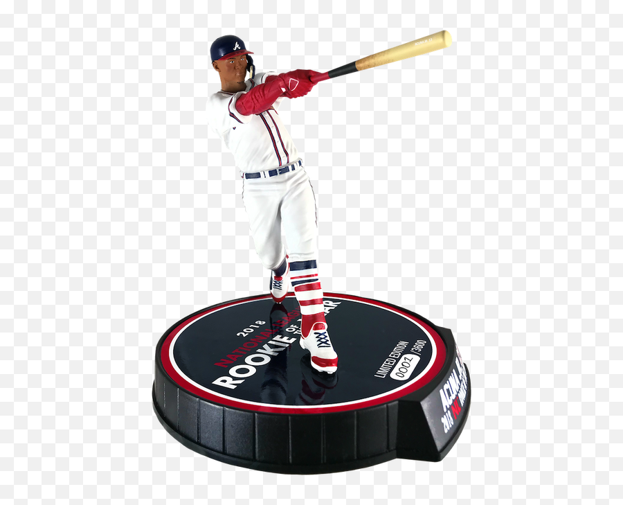 Ronald Acuna Jr Atlanta Braves Nl Rookie Of The Year Limited Edition Mlb 6 Figure 3600 Emoji,1995 Emotion Ken Griffey