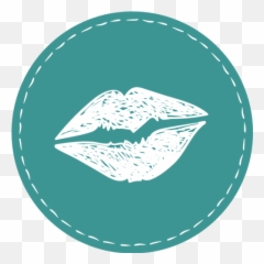 Ícone Instagram Stories Amor Beijo Maquiagem Batom - Dot Emoji,Emoticon De Labios