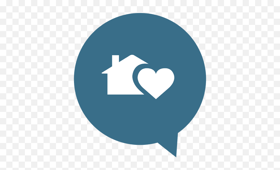 Heart House Real Estate Icon Transparent Png U0026 Svg Vector - House Real Estate Icon Emoji,Heart Hands Text Emoticon Japanese