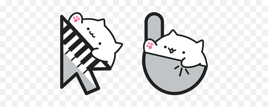 Bongo Cat Download - Custom Cursor Bongo Cat Emoji,Bongo Cat Emoji