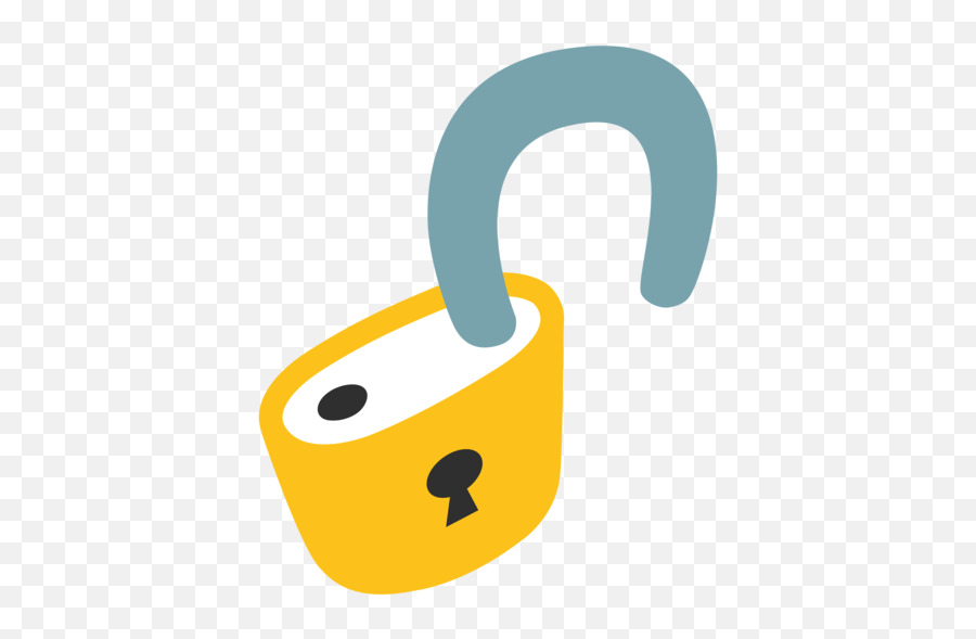 Unlocked Emoji - Unlocked Padlock Emoji,Open Lock Emoji