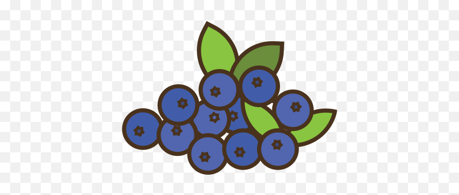 Blueberry Buah Makanan Gratis Ikon Dari Nz Fruit Emoji,Blueberries Emoticon Whatsapp
