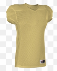 Alleson Athletic - Youth Football Jersey Color Vegas Gold Size S Emoji,Emoticon Of Woman Kicking Man Out Of House