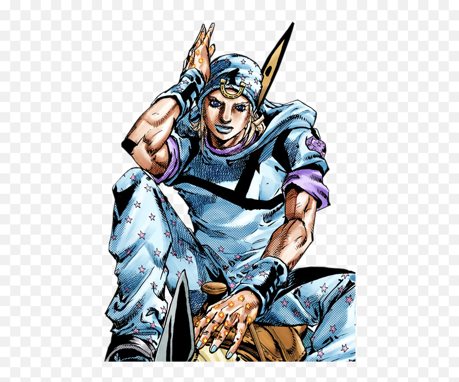 Johnny Joestar Jojou0027s Bizarre Adventure Part 7 Sbr Emoji,Jojo Emoticons Facebook