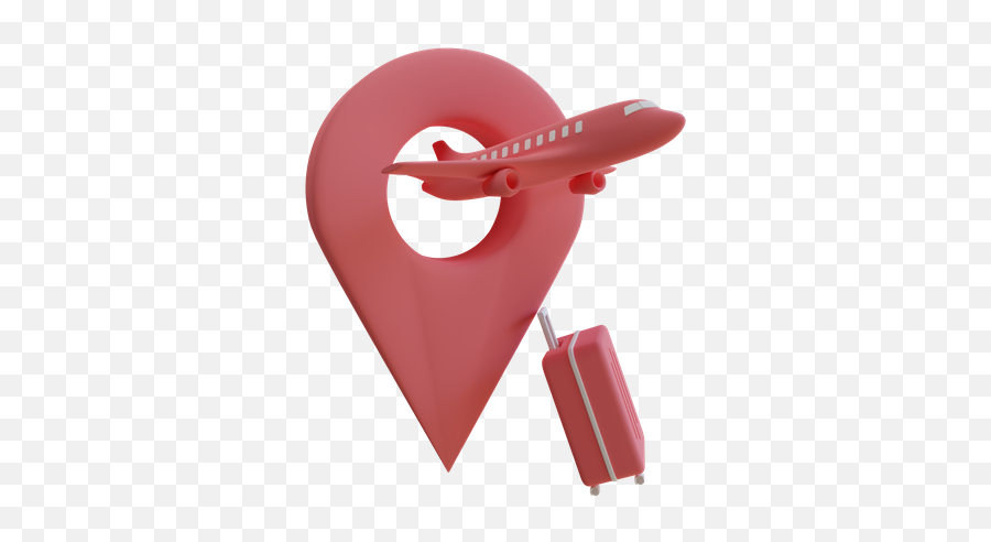 Premium Travelling Location 3d Illustration Download In Png Emoji,Location Emoji