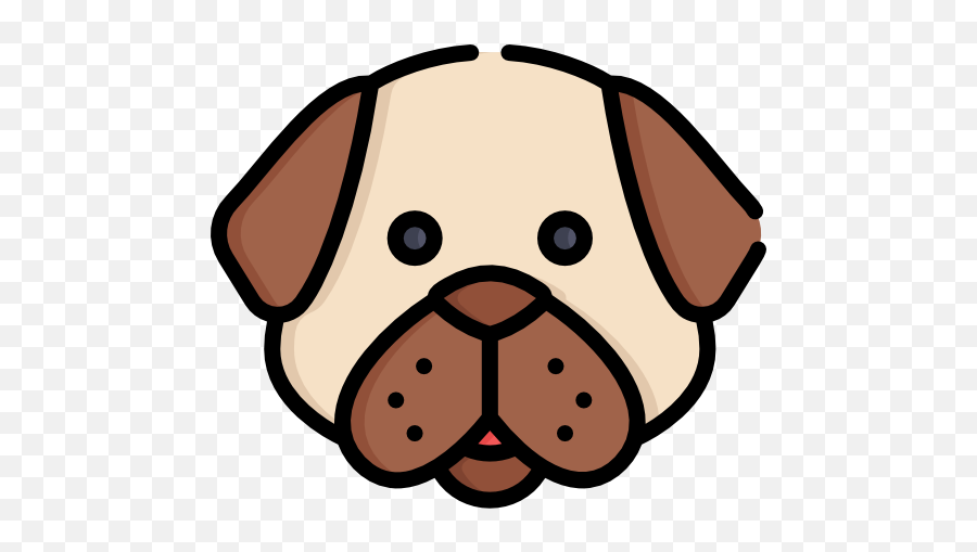 Dog - Free Animals Icons Emoji,Puppy Face Emoji