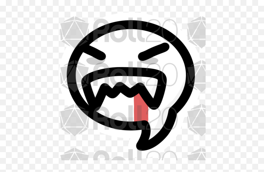Generic Emote Token Markers Roll20 Marketplace Digital Emoji,Face Vomiting Emoji
