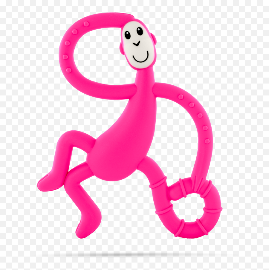 Pink Dancing Monkey Teether - Matchstick Monkey Png Emoji,Monkey Emoji Costume