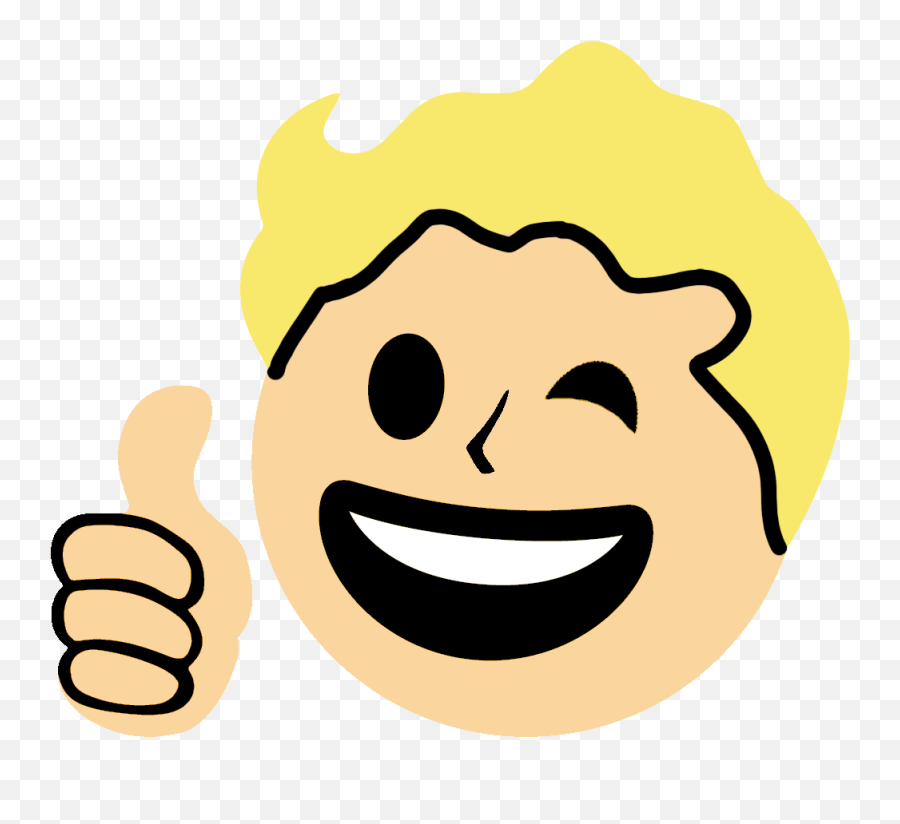 Vaultboywink - Happy Emoji,Discord Wink Emoji