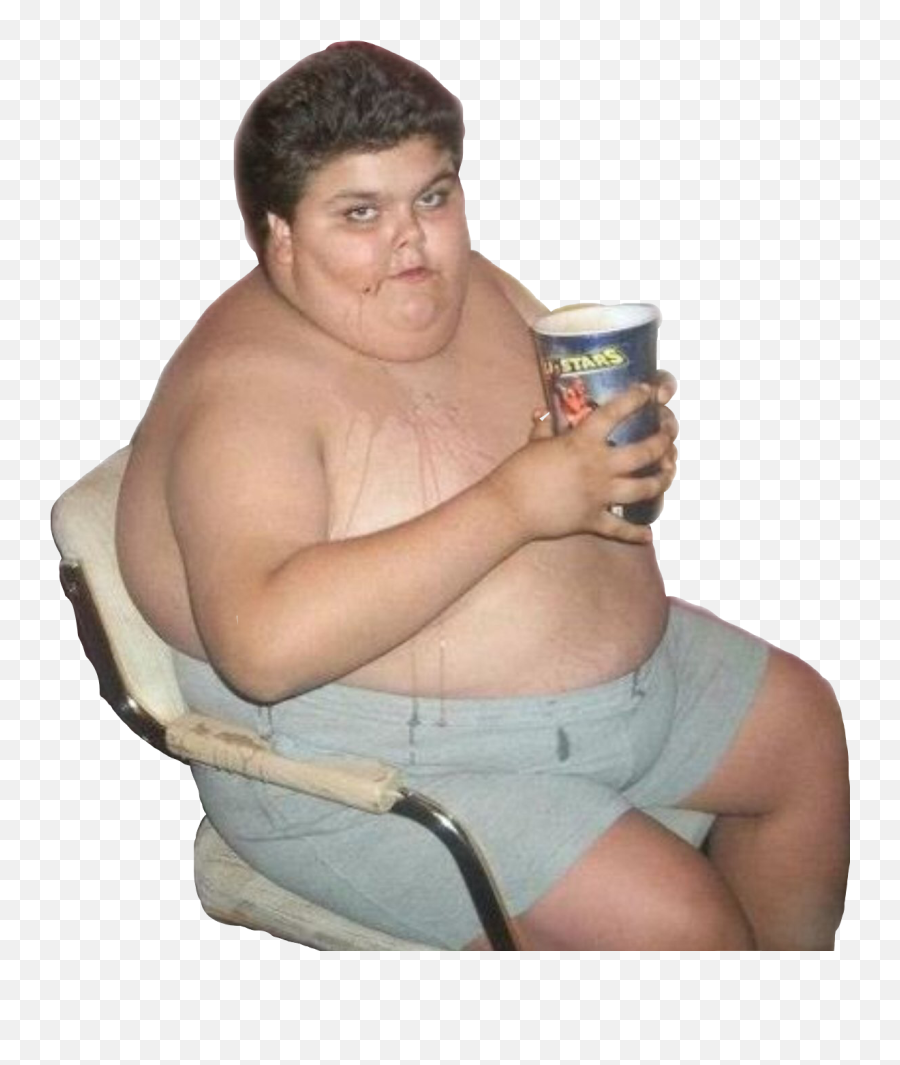 Fatboy Gordo Freak Sticker By Transparent Casket - Transparent Fat Boy Emoji,Fat Boy Emoji