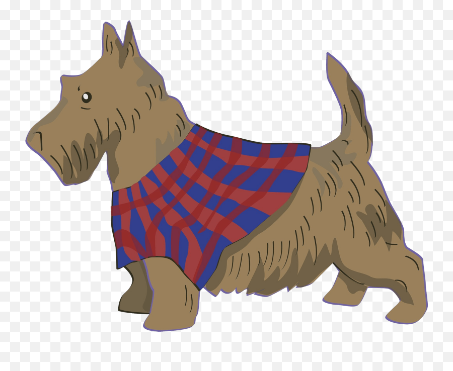 Scottish Terrier Clipart - Scottish Terrier Transparent Emoji,Scottie Dog Emoji